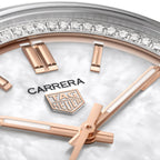 TAG Heuer Carrera Ladies White Diamond Automatic Watch
