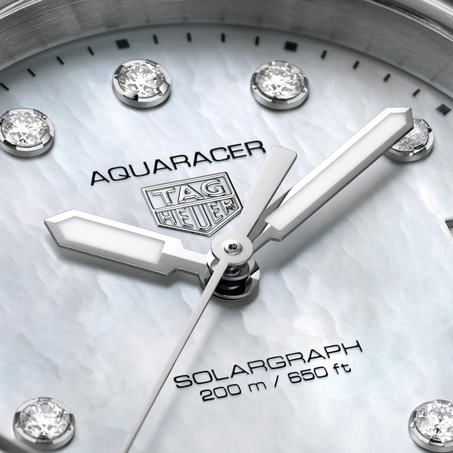 TAG Heuer Aquaracer Ladies Diamond White Solar Watch