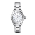 TAG Heuer Aquaracer Ladies White Mother of Pearl Diamond Watch