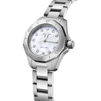 TAG Heuer Aquaracer Ladies White Mother of Pearl Diamond Watch