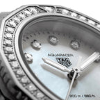 TAG Heuer Aquaracer Ladies White Diamond Quartz Watch