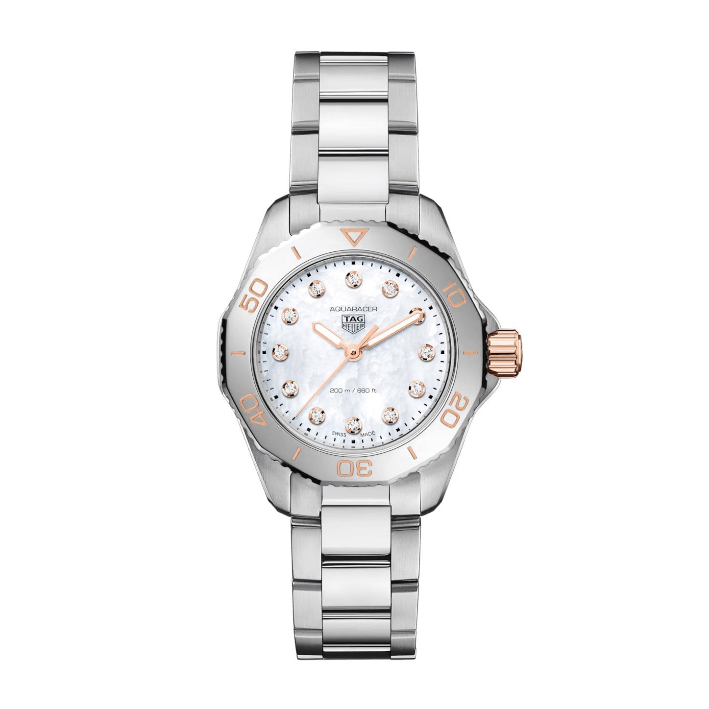 TAG Heuer Aquaracer Ladies Diamond White Quartz Watch