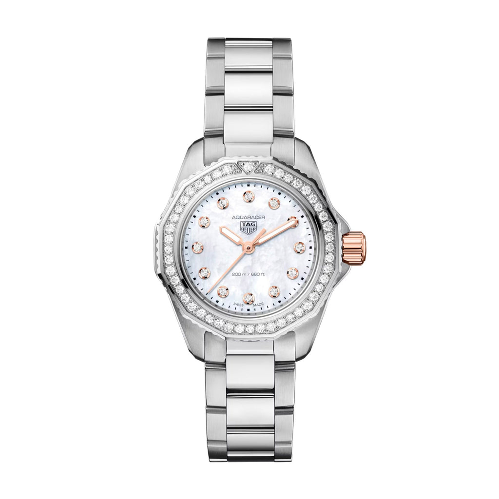 TAG Heuer Aquaracer Ladies Diamond White Quartz Watch