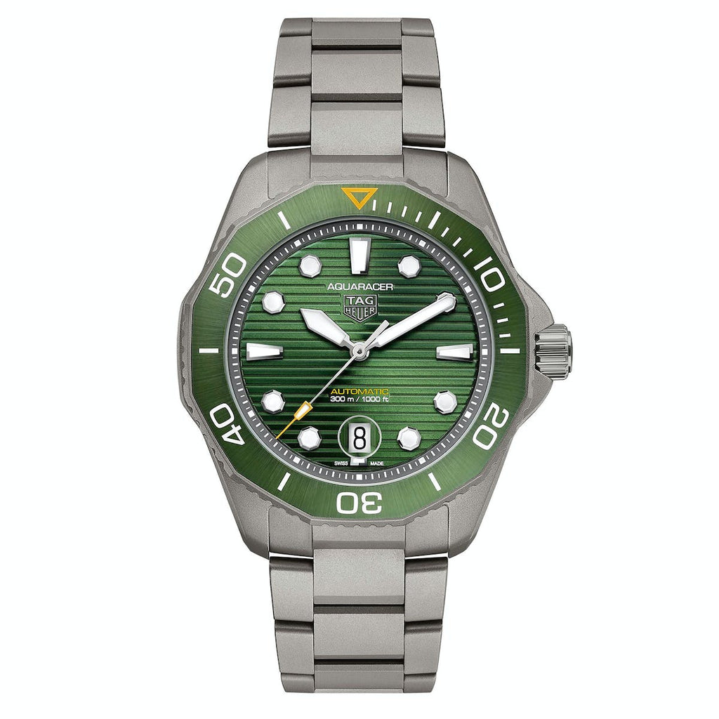 Tag Heuer Aquaracer Professional 300 Men's Green Automatic Watch