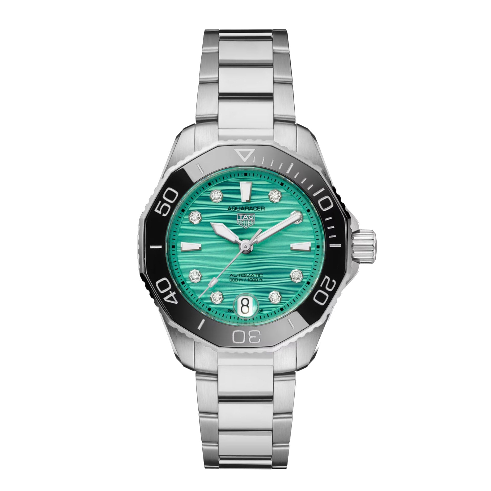 TAG Heuer Aquaracer Professional 300 Ladies Turquoise Automatic Watch
