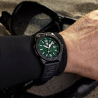 Luminox Pacific Diver Green Dial Black Steel 44mm Watch - XS.3137.B