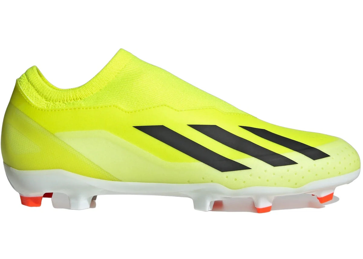 adidas Crazyfast League Laceless FG Team Solar Yellow Core Black Cloud White