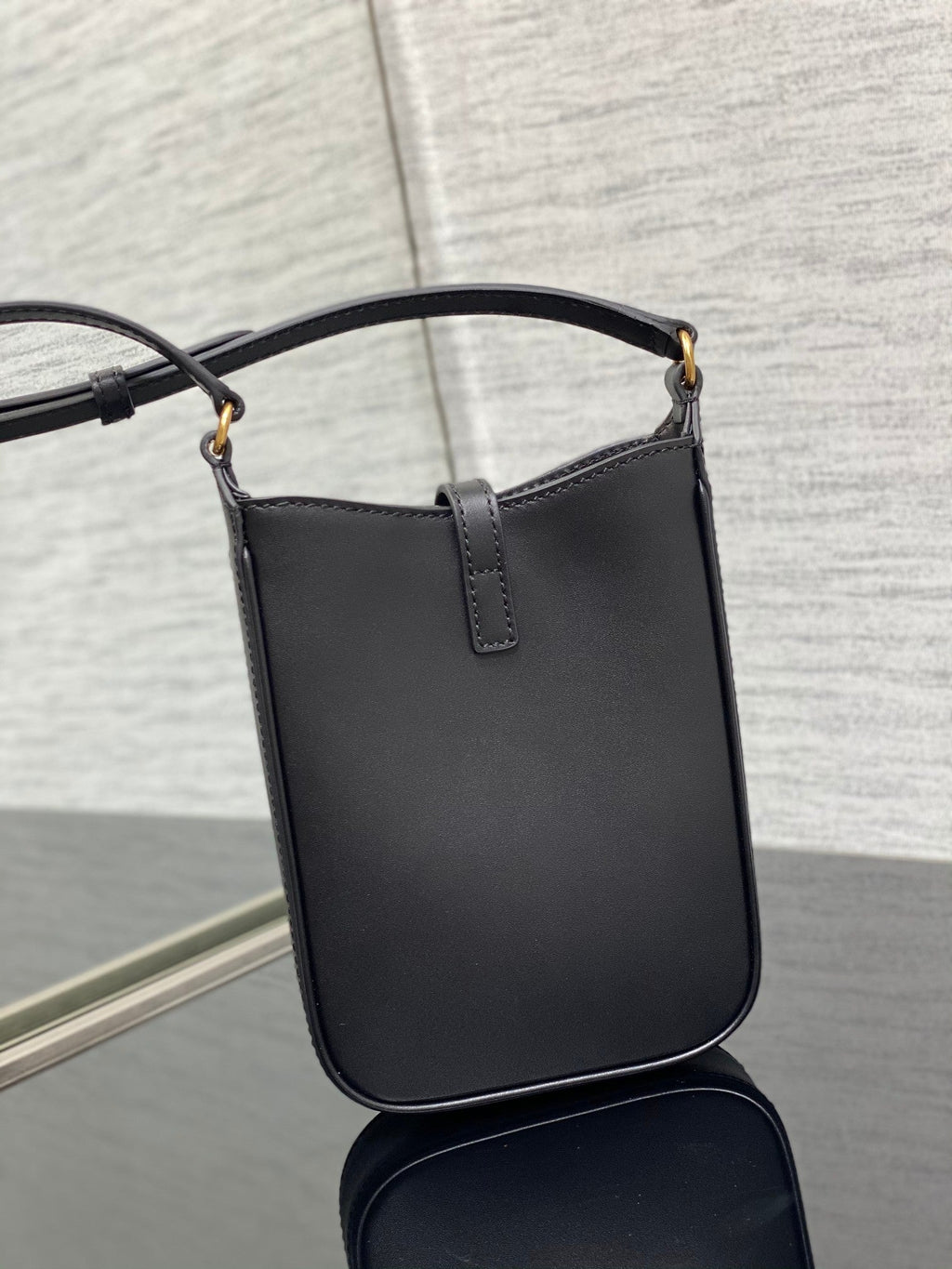 Serenityll™ 100213 Luxury Bag Mini Black Bag - 13x20x4cm