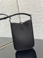 Serenityll™ 100213 Luxury Bag Mini Black Bag - 13x20x4cm