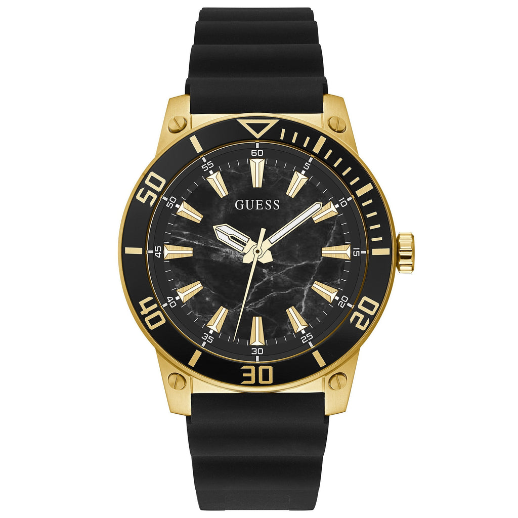 Guess Men's Quartz Black Watch