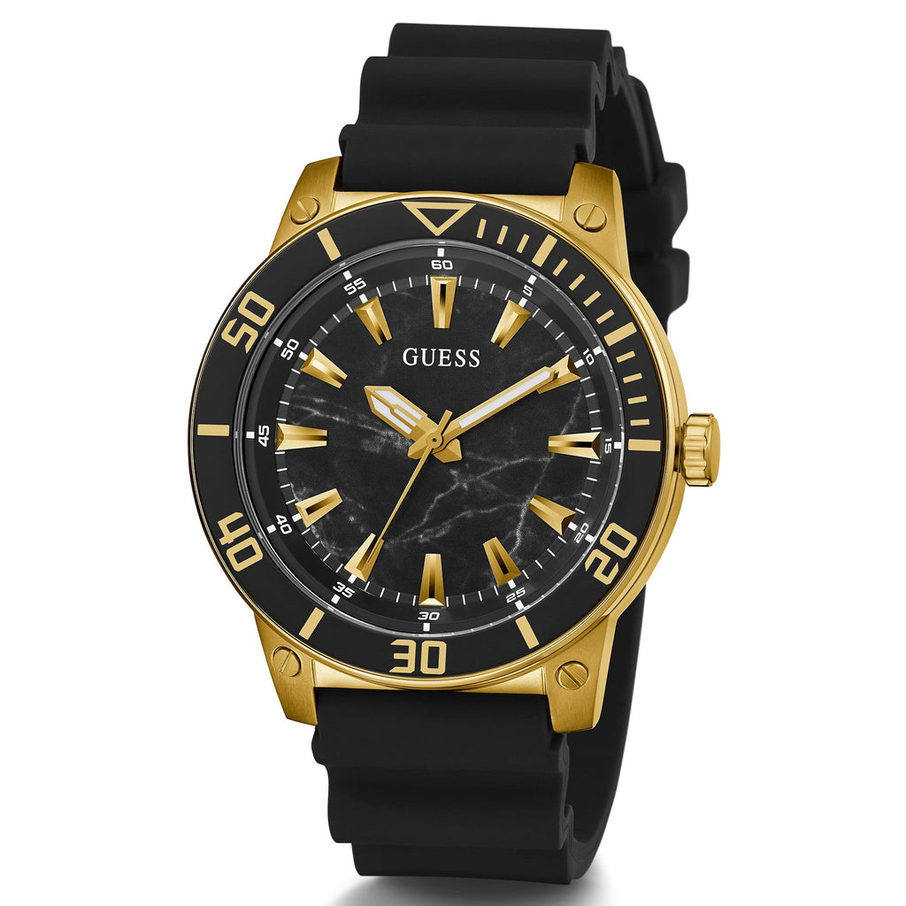 Guess Men's Quartz Black Watch