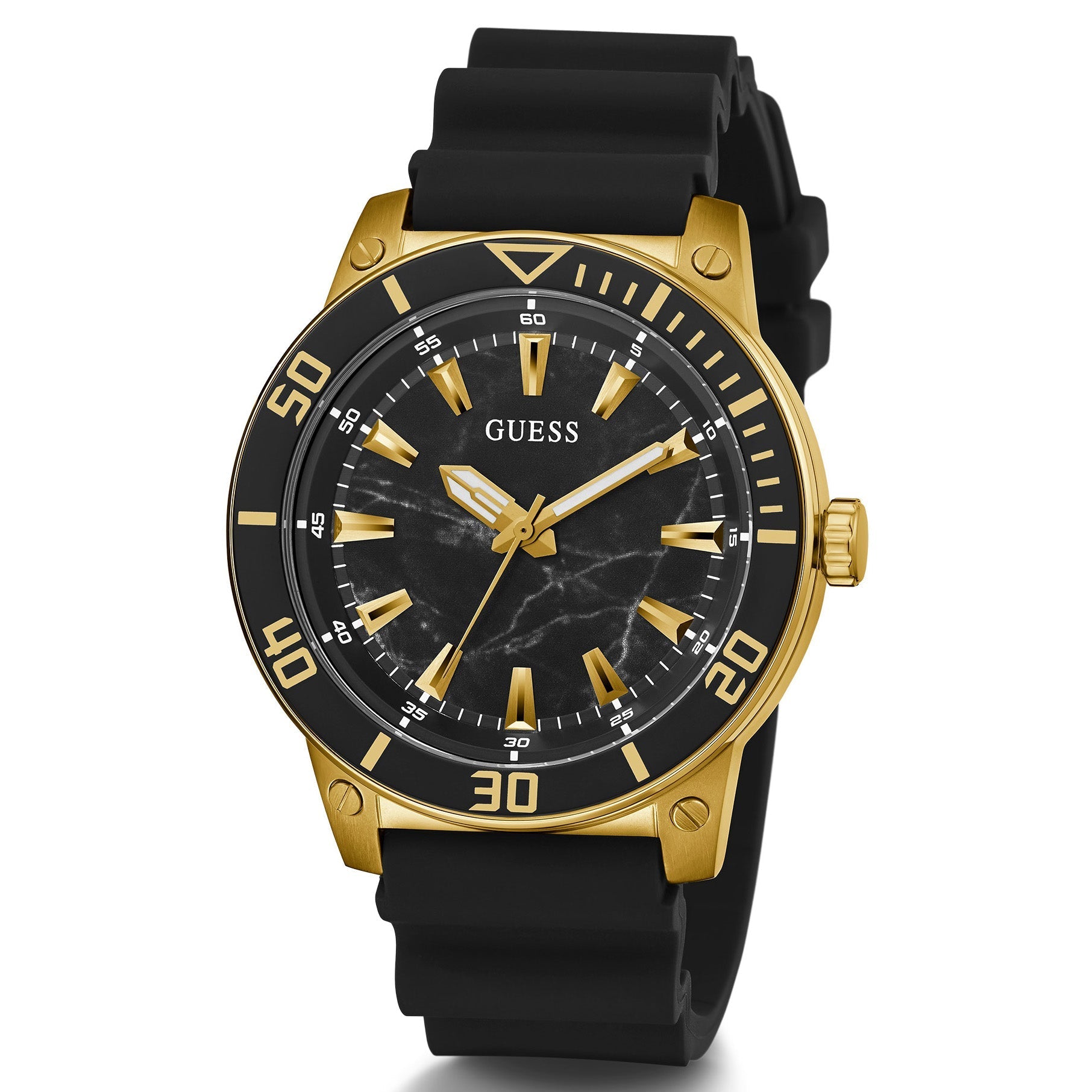 Guess Men's Quartz Black Watch