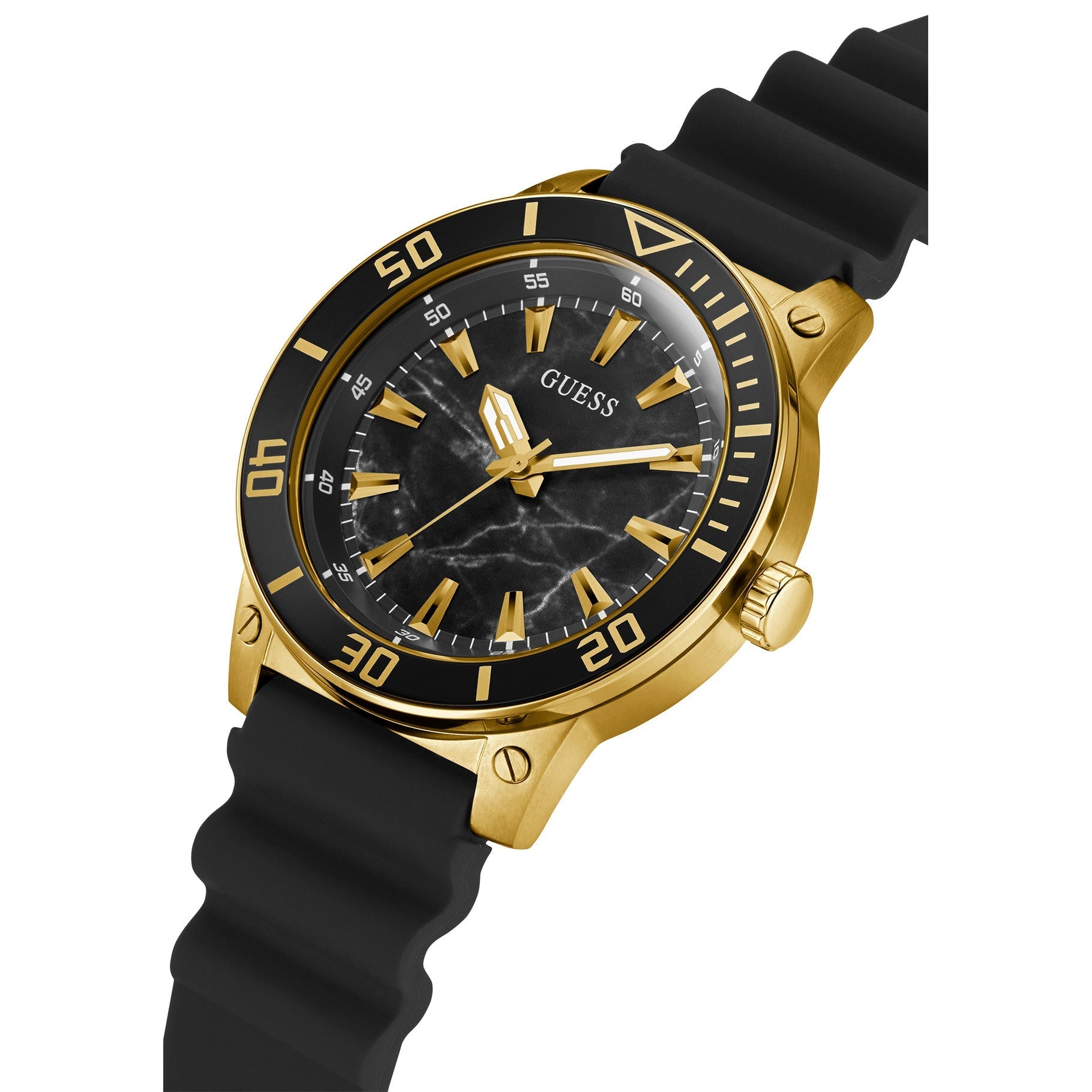 Guess Men's Quartz Black Watch