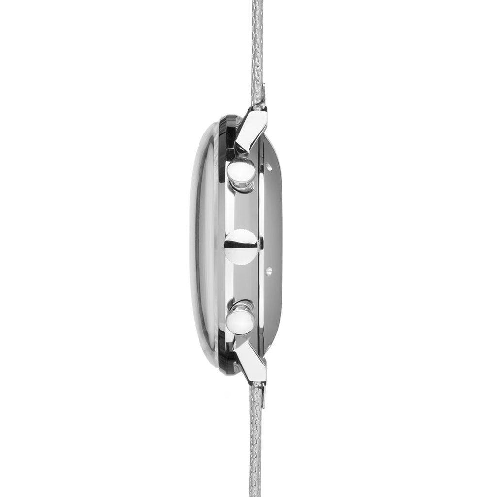 Junghans Max Bill Chronoscope Men's Silver Watch
