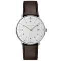 Junghans Max Bill Quartz Men's White/Brown Watch