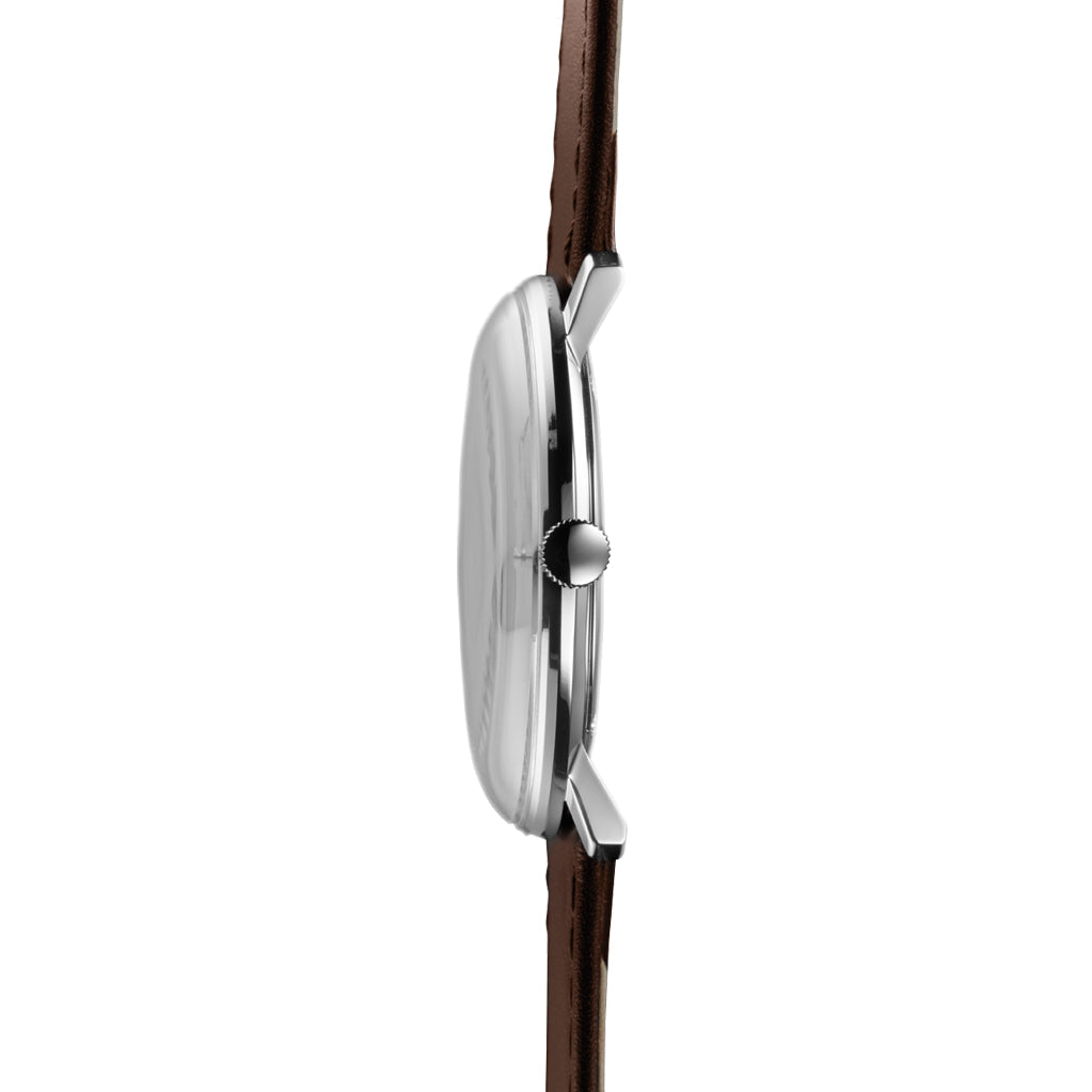 Junghans Max Bill Quartz Men's White/Brown Watch