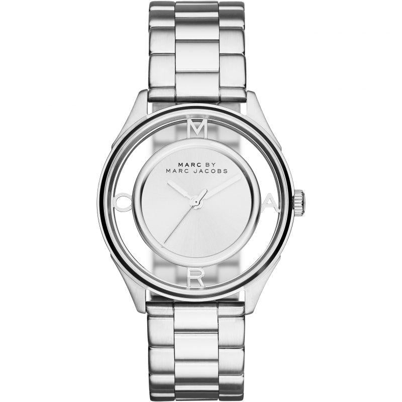 Marc Jacobs Ladies Tether Silver Watch
