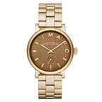 Marc Jacobs Ladies Baker Gold Watch