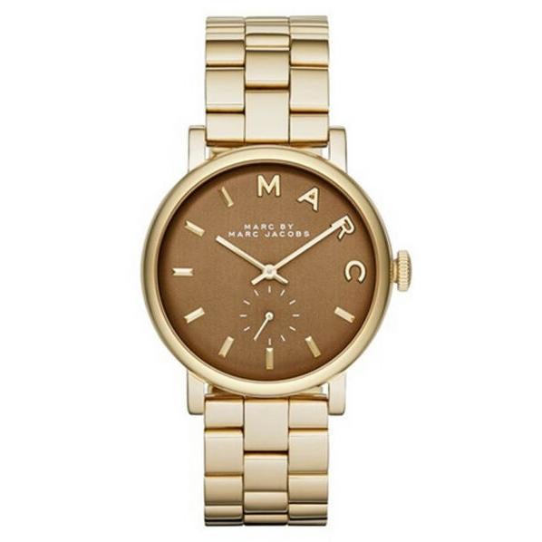 Marc Jacobs Ladies Baker Gold Watch