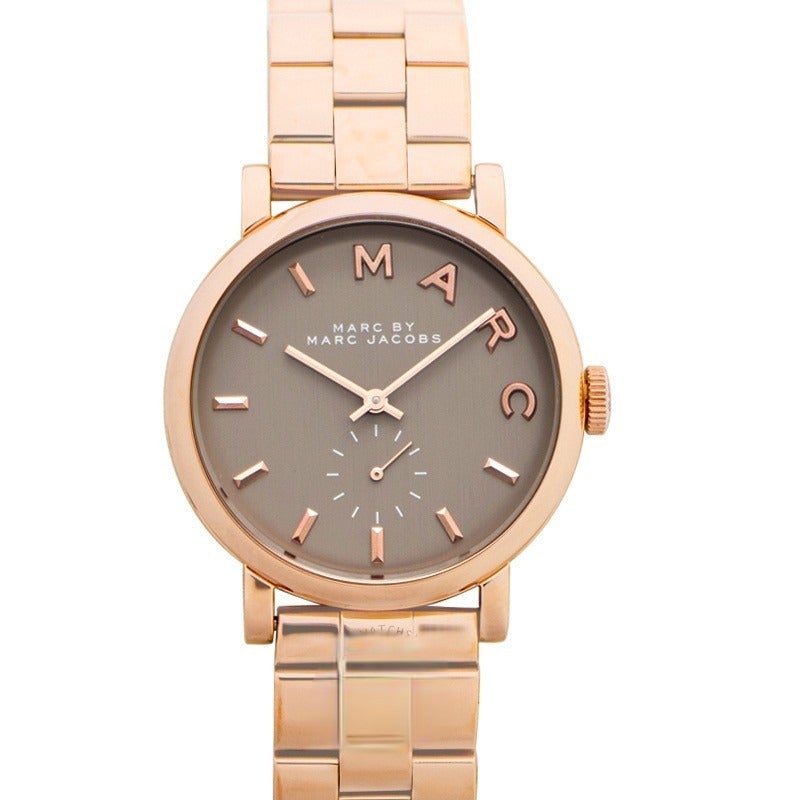 Marc Jacobs Ladies Baker Rose Gold Watch