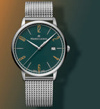 Maurice Lacroix Men's Green Eliros Date Quartz Watch