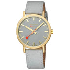 Mondaine Classic Unisex Grey Watch