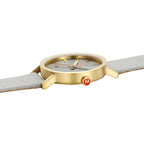 Mondaine Classic Unisex Grey Watch