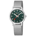 Mondaine Classic Unisex Silver Watch