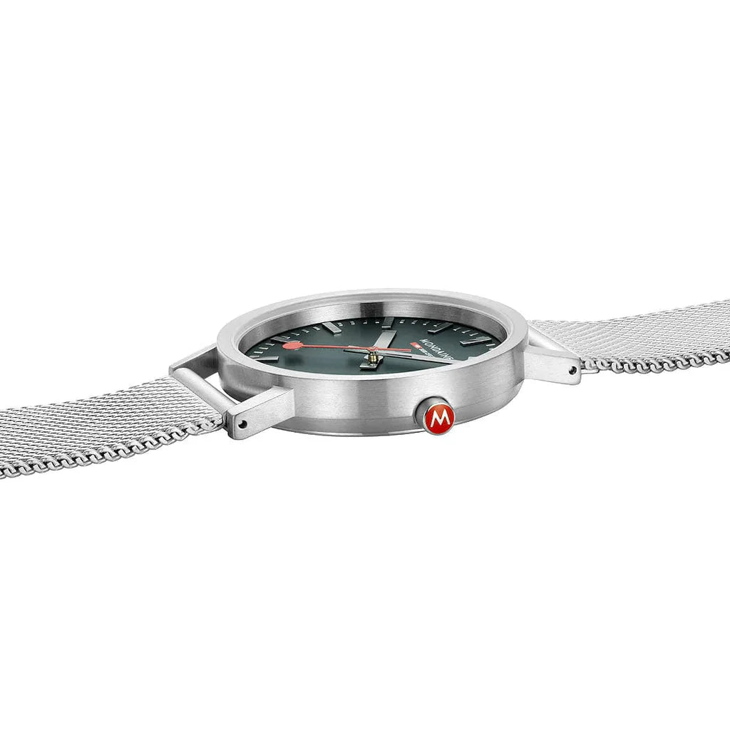 Mondaine Classic Unisex Silver Watch