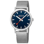 Mondaine Classic Unisex Silver Watch