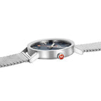 Mondaine Classic Unisex Silver Watch