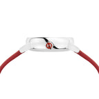 Mondaine Evo2 Ladies White Red Watch
