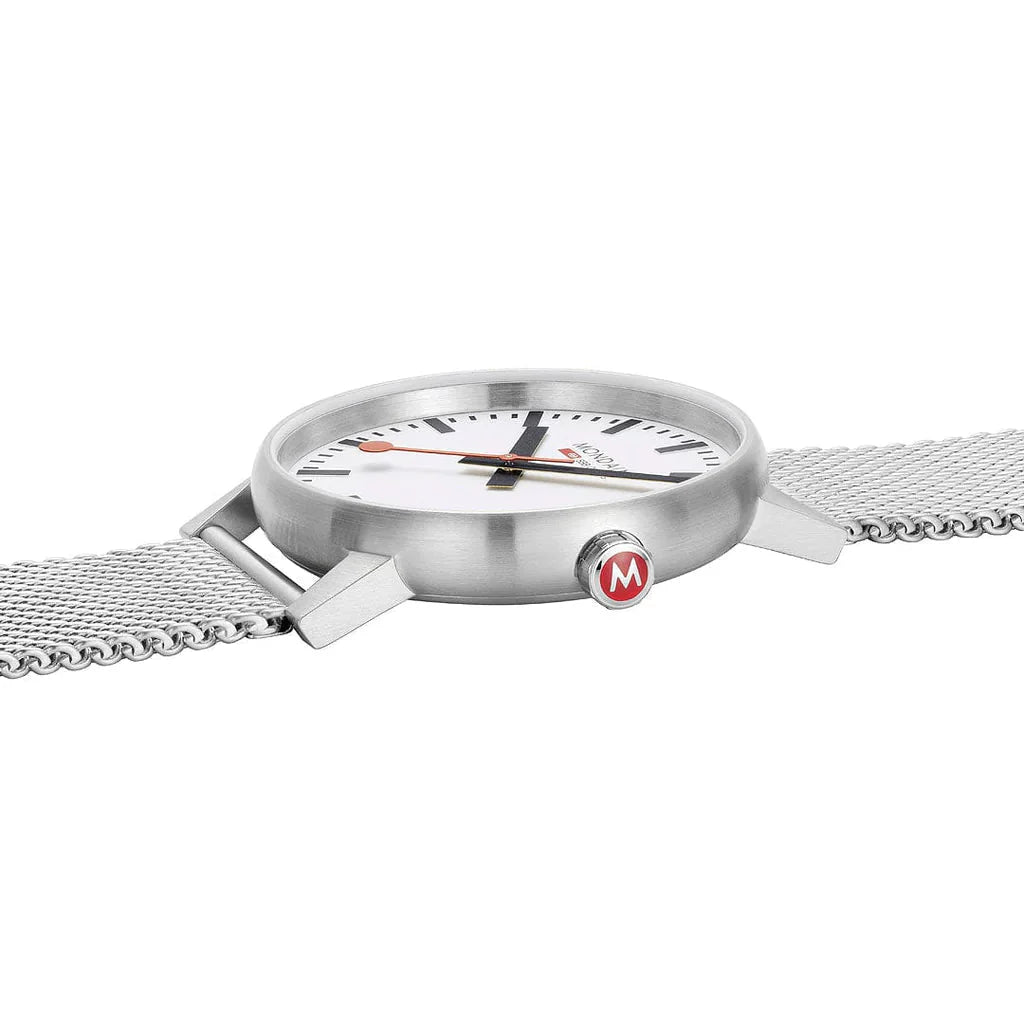 Mondaine Evo2 Men's White Watch