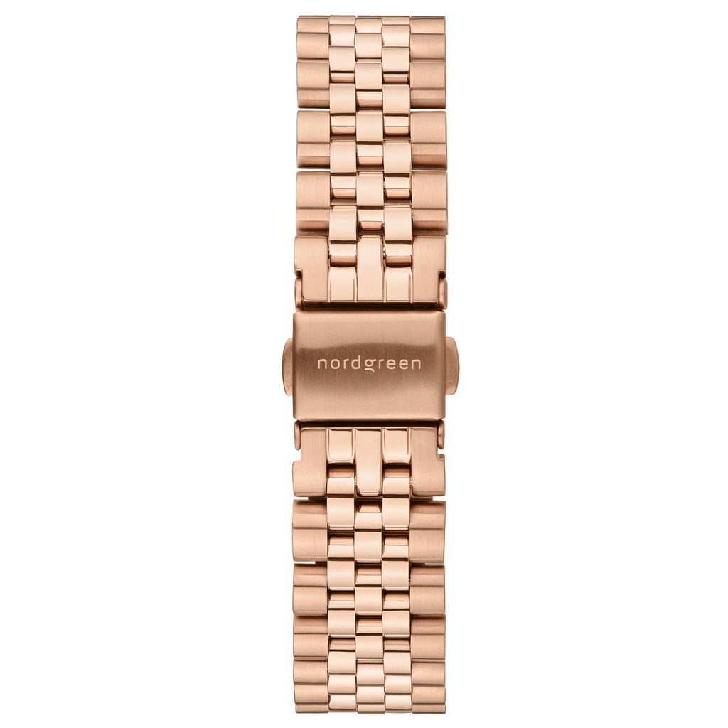 Nordgreen Native Rose Gold Stainless Steel 32mm Rose Gold Case Watch