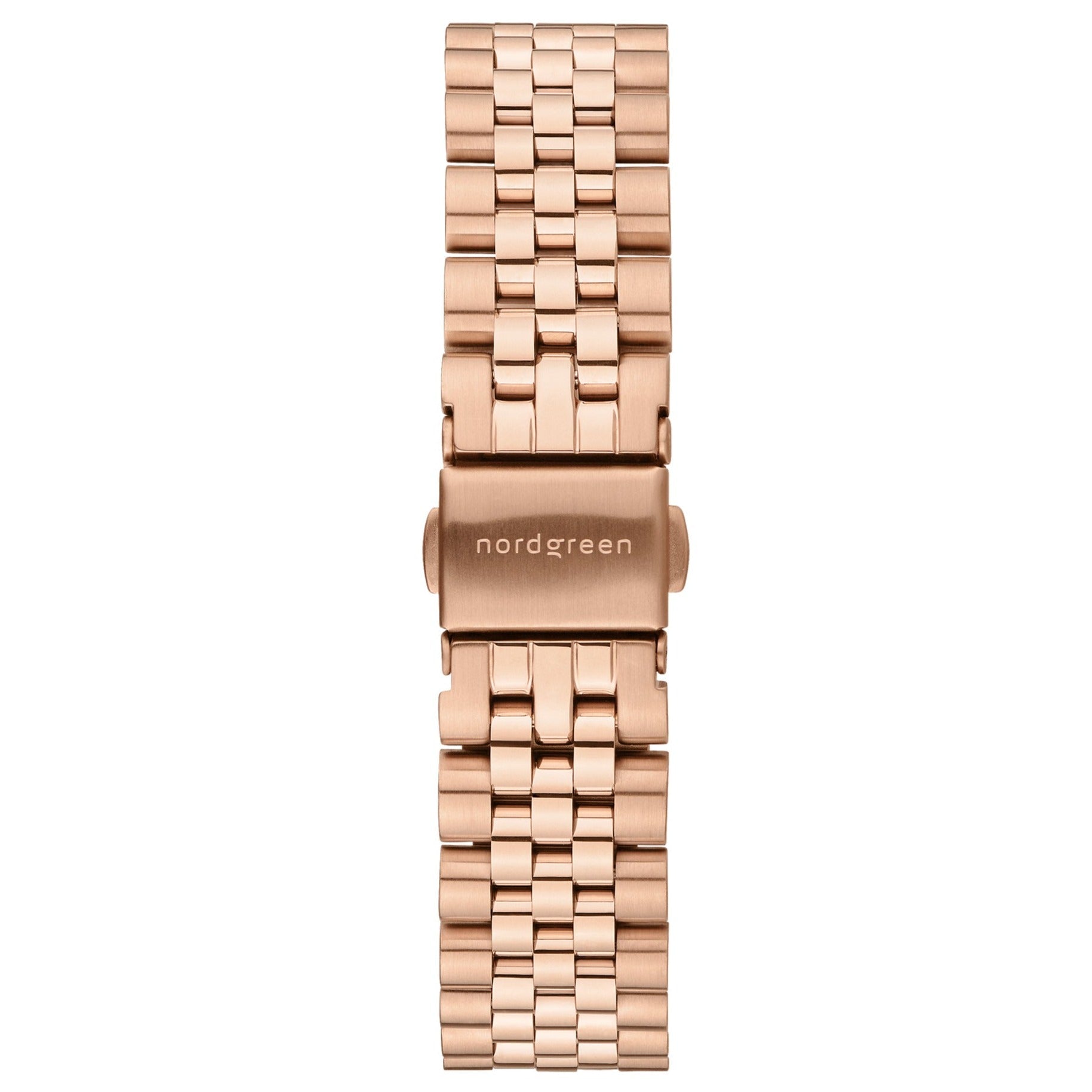 Nordgreen Native Rose Gold Stainless Steel 32mm Rose Gold Case Watch