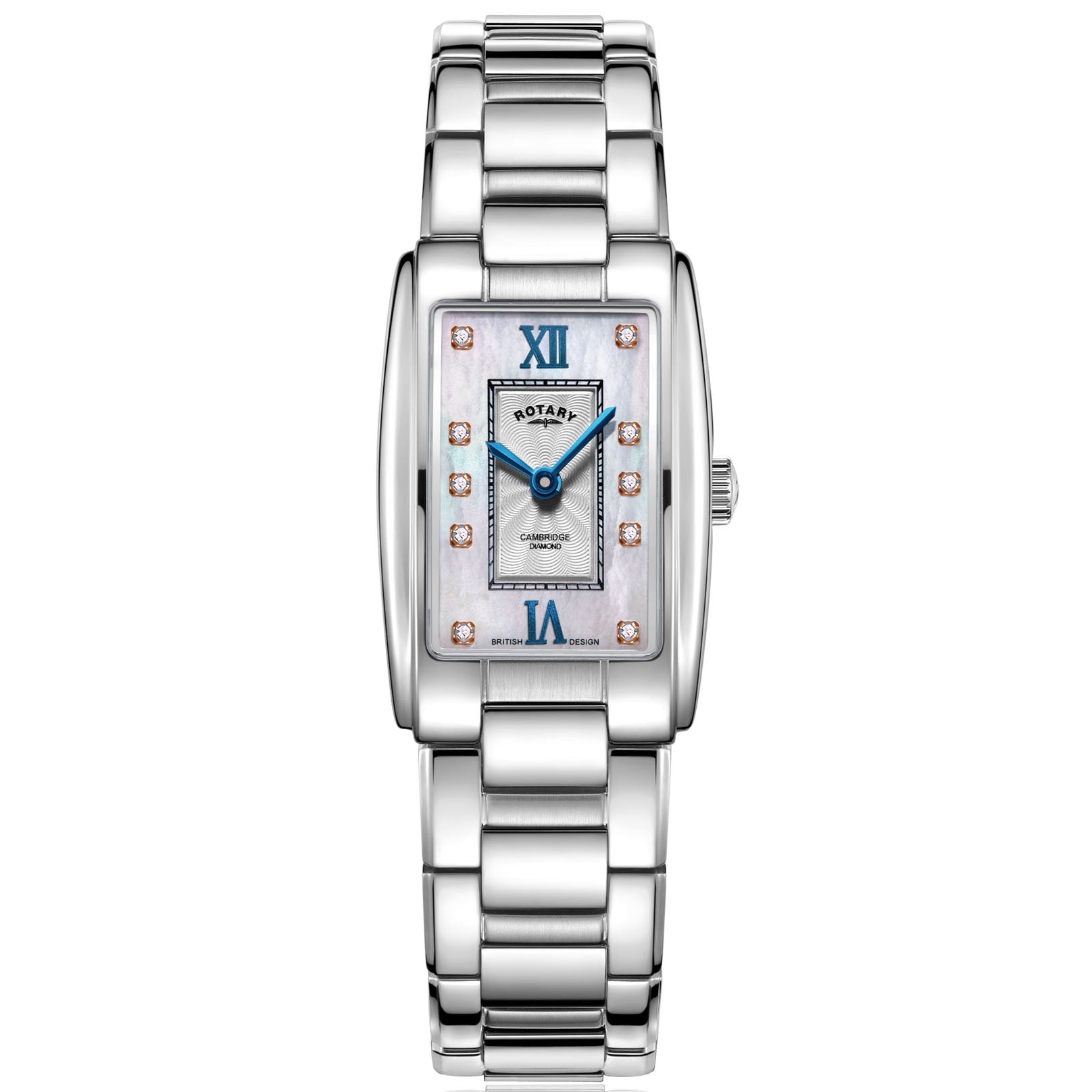 Rotary Cambridge Ladies White Watch