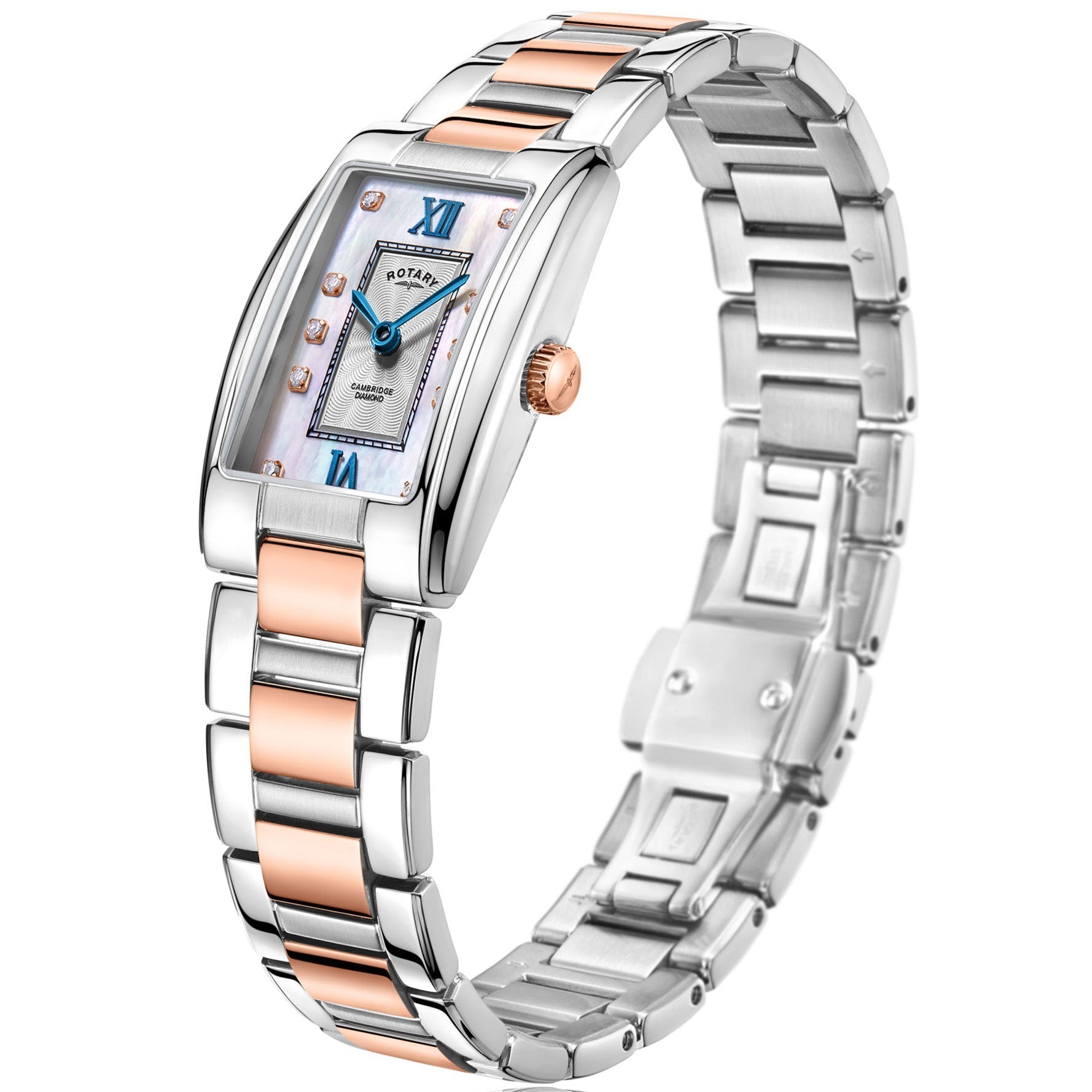 Rotary Cambridge Ladies White Watch