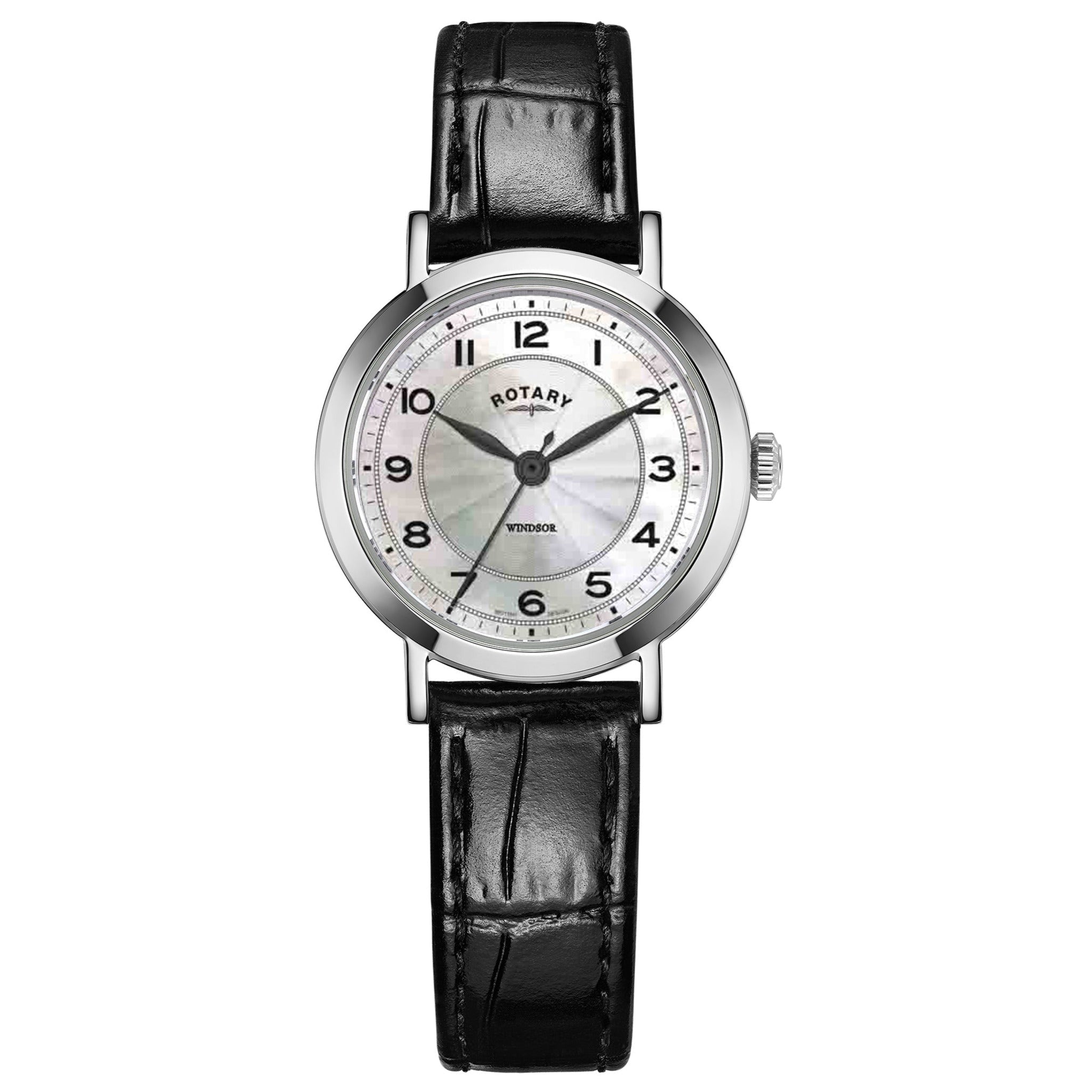 Rotary Windsor Ladies Silver Watch