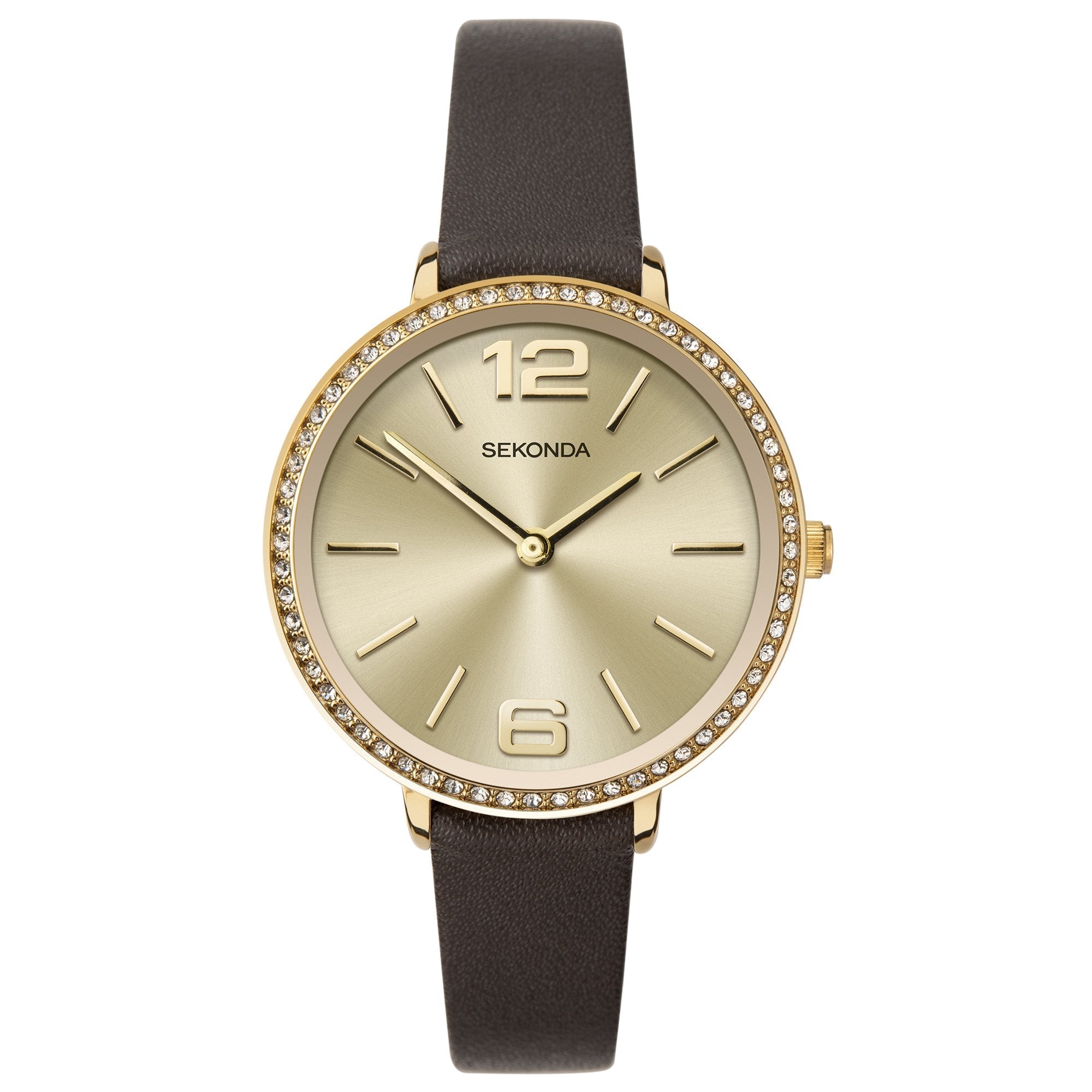 Sekonda Ladies Brown Watch