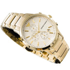Emporio Armani Men's Chronograph Watch Renato Gold