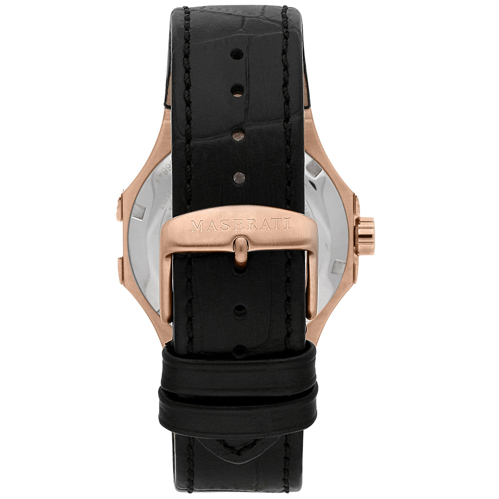 Maserati Men's Black Potenza Watch
