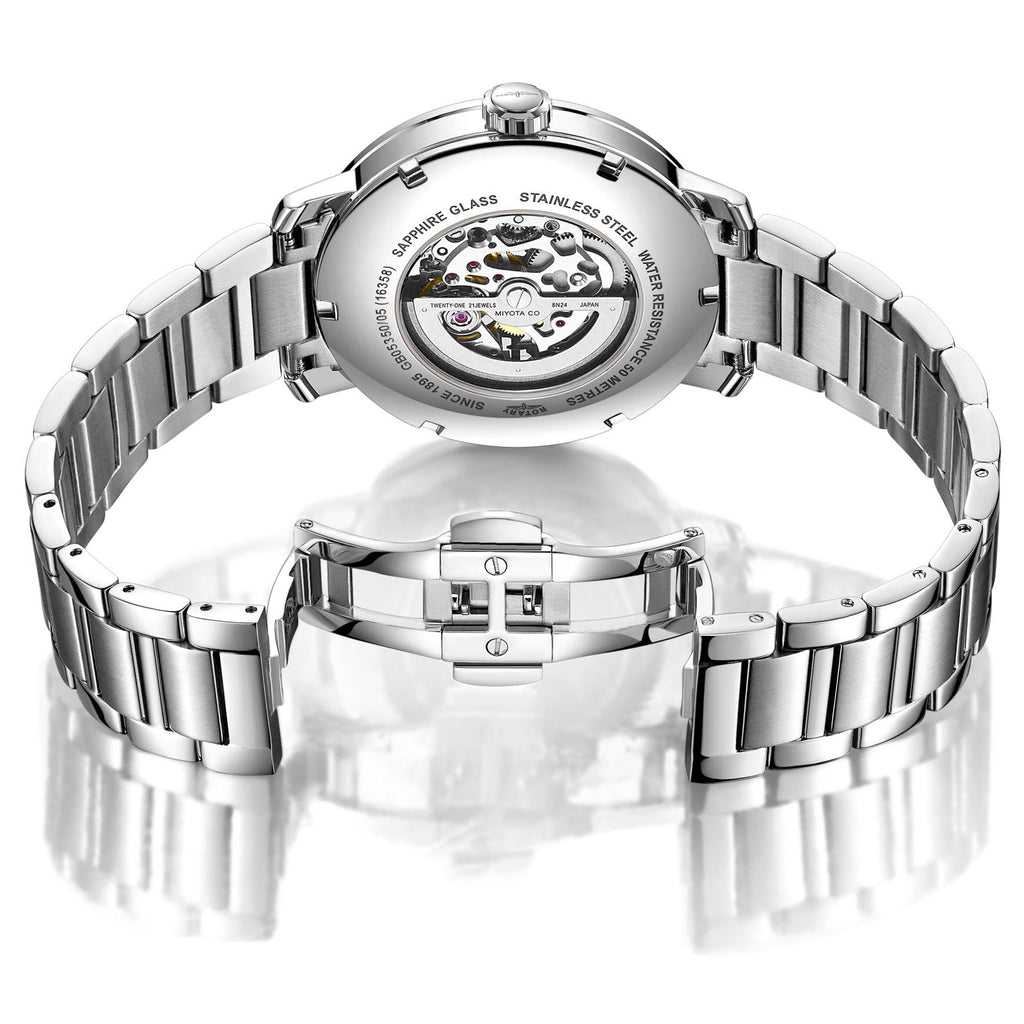 Rotary Greenwich Skeleton Men's Blue Watch