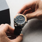 Spinnaker Fleuss Men's Blue Black Automatic Watch