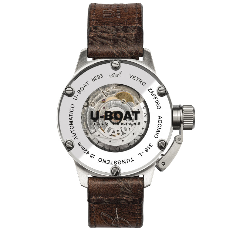 U-Boat Classico 42 Tungsten Men’s Black Watch