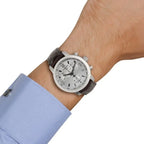 Tissot PRC 200 Chronograph White Dial Watch For Men - T055.417.16.017.01