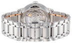 Baume & Mercier Classima Automatic Stainless Steel & 18K Rose Gold Black Dial Date Mens Watch M0A10293