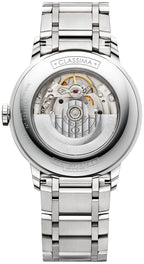 Baume & Mercier Classima Automatic Stainless Steel Silver-Tone Dial Date Mens Watch MOA10374