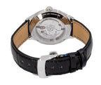 Baume & Mercier Clifton Baumatic COSC Automatic Blue Dial Steel Black Leather Mens Watch M0A10467