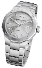 Baume & Mercier Riviera Automatic Stainless Steel Silver Dial Date Mens Watch M0A10622