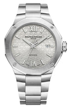 Baume & Mercier Riviera Automatic Stainless Steel Silver Dial Date Mens Watch M0A10622